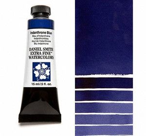 Farba akwarelowa Daniel Smith 043 Indathrone Blue extra fine watercolours seria 2 15 ml